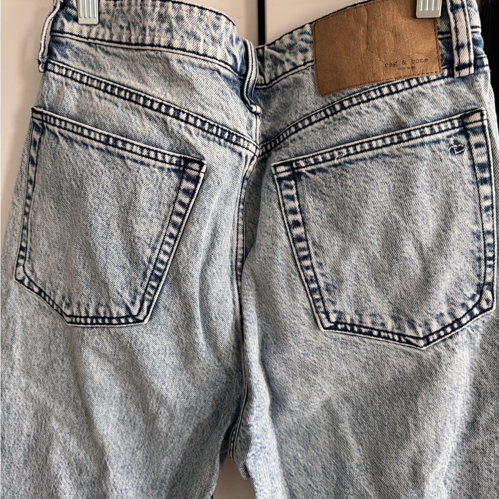 Rag & Bone High Rise Straight Leg Jeans Size 30 - Picture 7 of 7